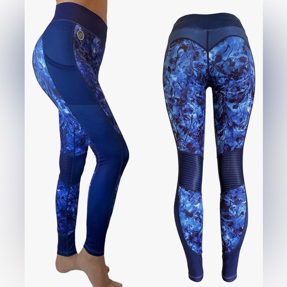 UPF50 Platinum Sun protective workout wetsuit leggings